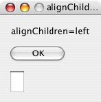 alignChildren = left