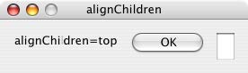 alignChildren = top