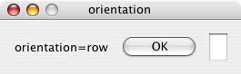 Orientation = Row